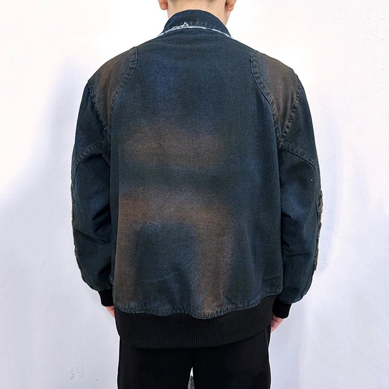 Denim Urge Jacket - Oversized Streetwear - Korean Streetstyle - Collective Oversized
