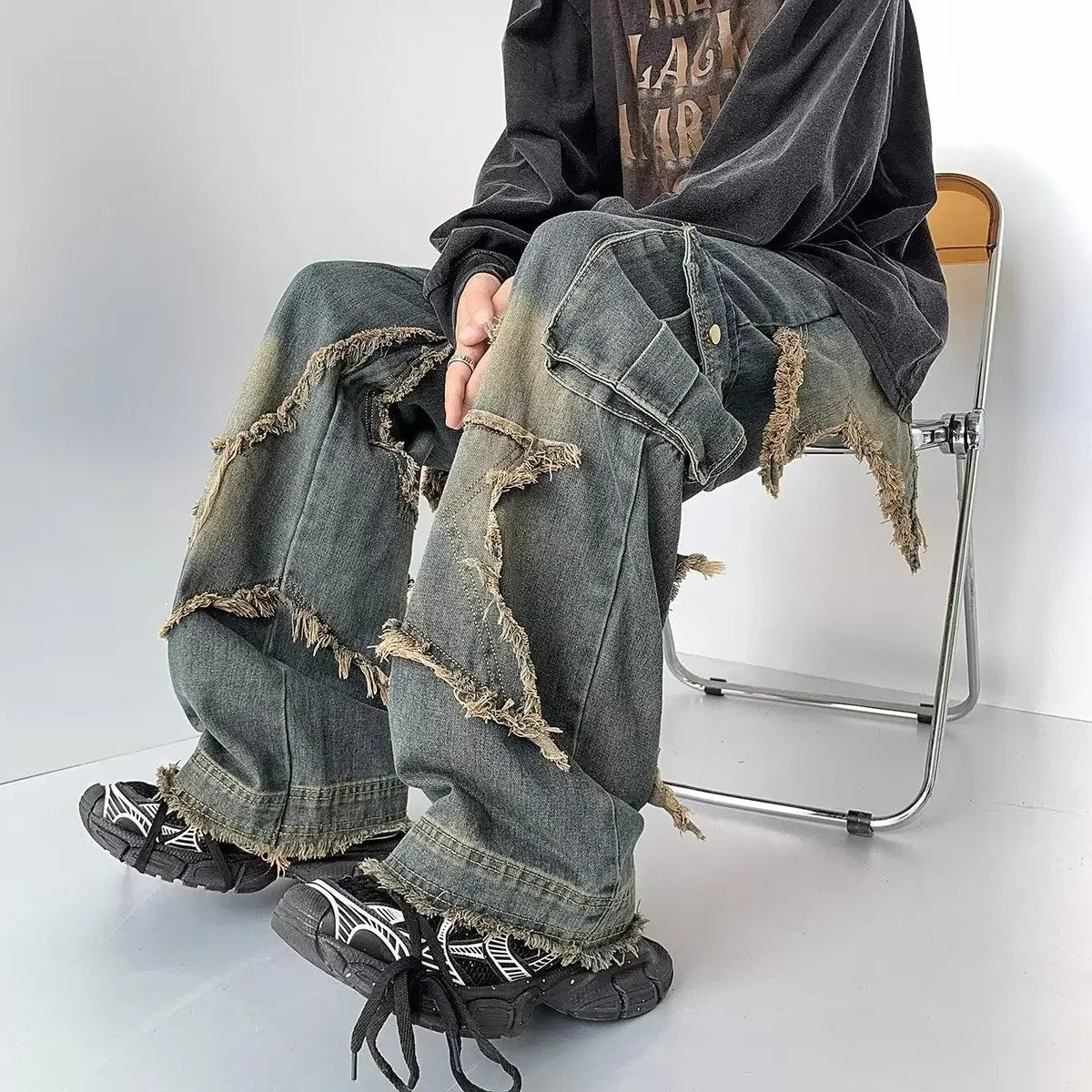 Vintago Jeans - Oversized Streetwear - Korean Streetstyle - Collective Oversized