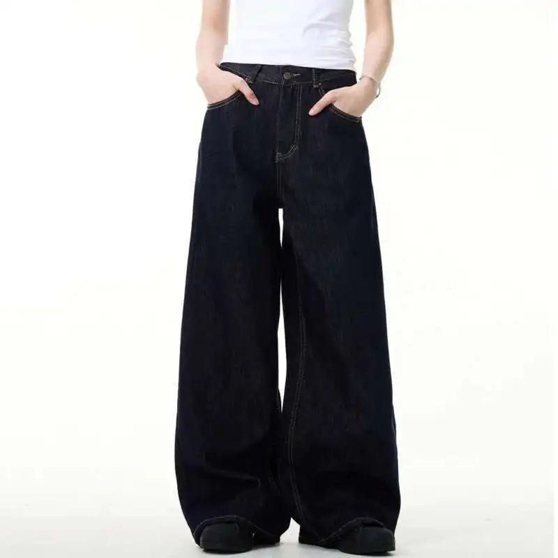Baggy Shadow Jeans - Oversized Streetwear - Korean Streetstyle - Collective Oversized