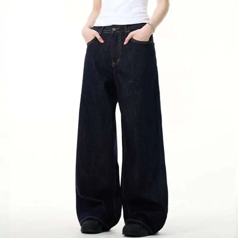 Baggy Shadow Jeans - Oversized Streetwear - Korean Streetstyle - Collective Oversized