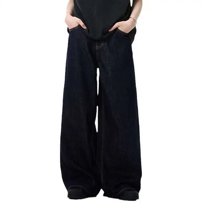 Baggy Shadow Jeans - Oversized Streetwear - Korean Streetstyle - Collective Oversized