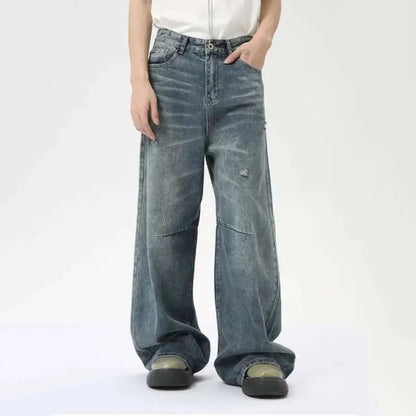 BLU denim - Oversized Streetwear - Korean Streetstyle - Collective Oversized