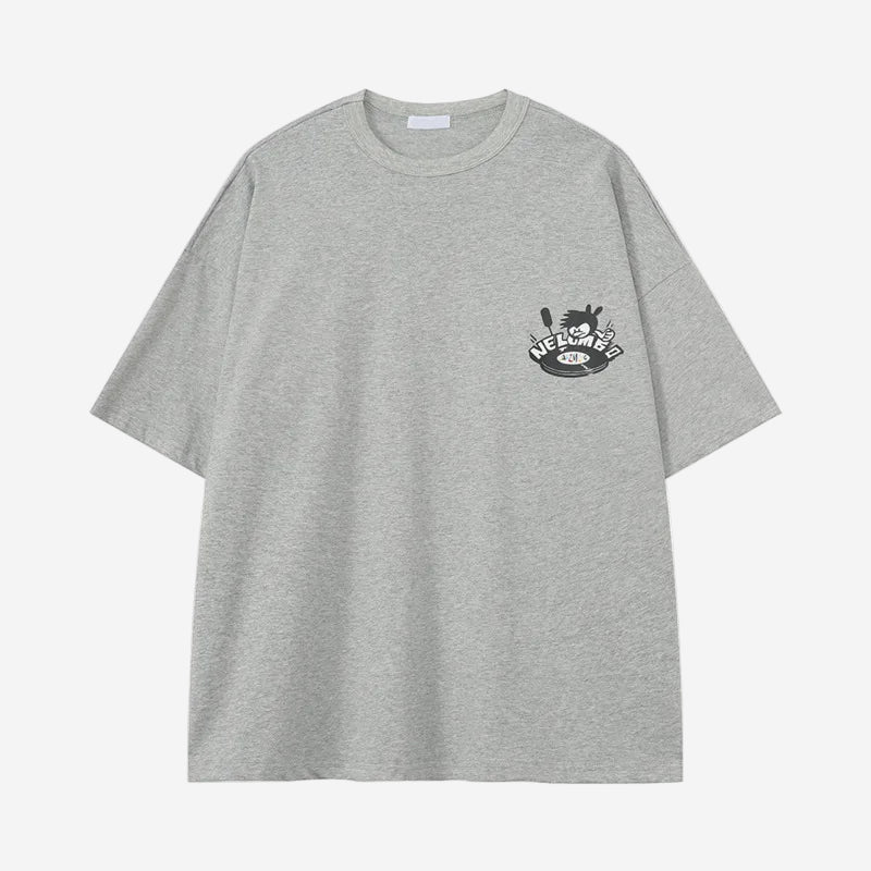 Concert Tee - Oversized Streetwear - Korean Streetstyle - Collective Oversized