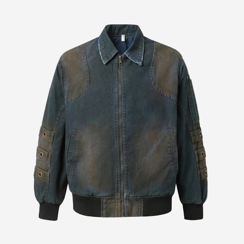 Denim Urge Jacket - Oversized Streetwear - Korean Streetstyle - Collective Oversized