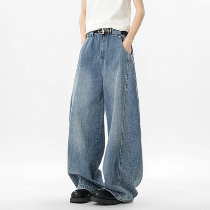 Nebula Baggy Jeans - Oversized Streetwear - Korean Streetstyle - Collective Oversized