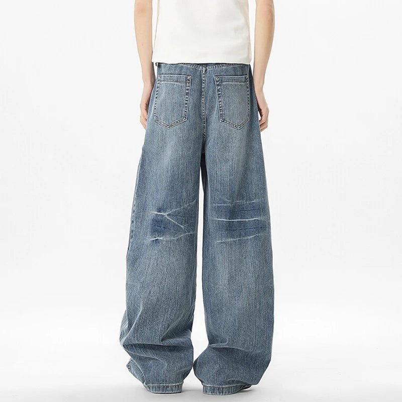 Nebula Baggy Jeans - Oversized Streetwear - Korean Streetstyle - Collective Oversized