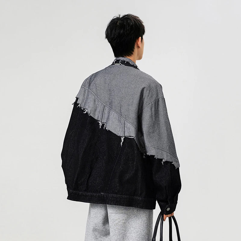 Samurai Distressed Jacket - Oversized Streetwear - Korean Streetstyle - Collective Oversized