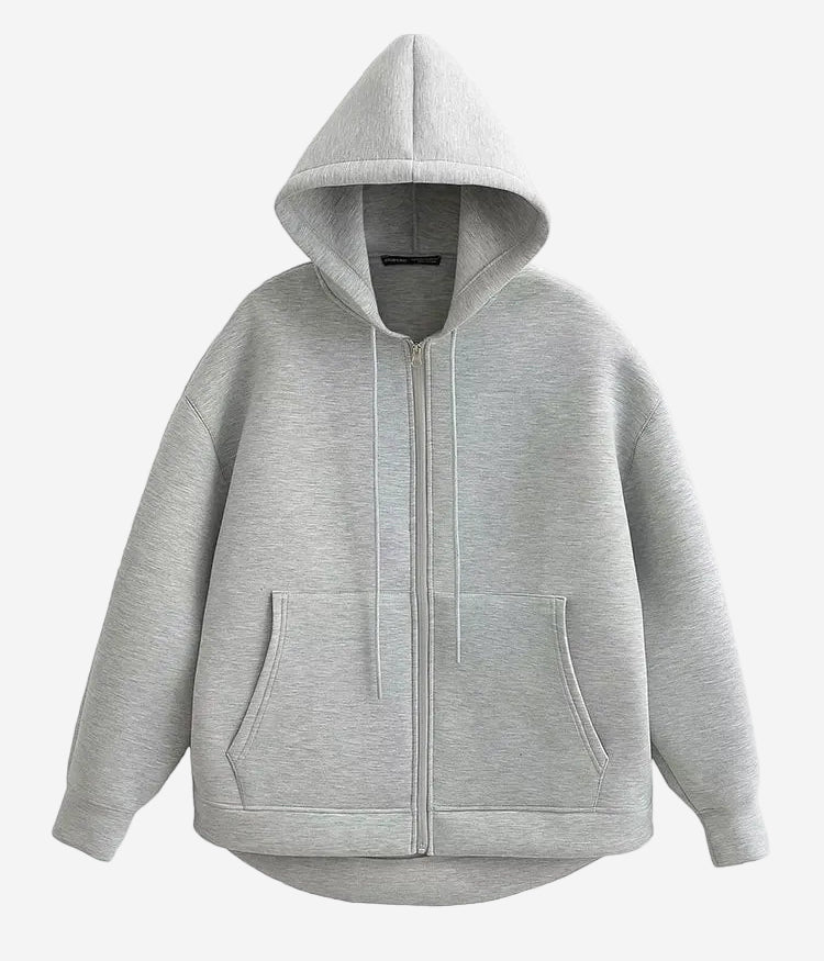 Scuba Hoodie - Oversized Streetwear - Korean Streetstyle - Collective Oversized