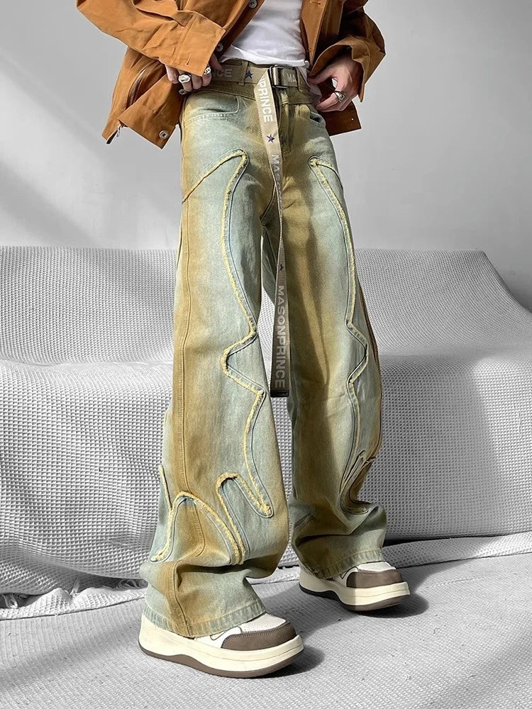 Taran Jeans - Oversized Streetwear - Korean Streetstyle - Collective Oversized