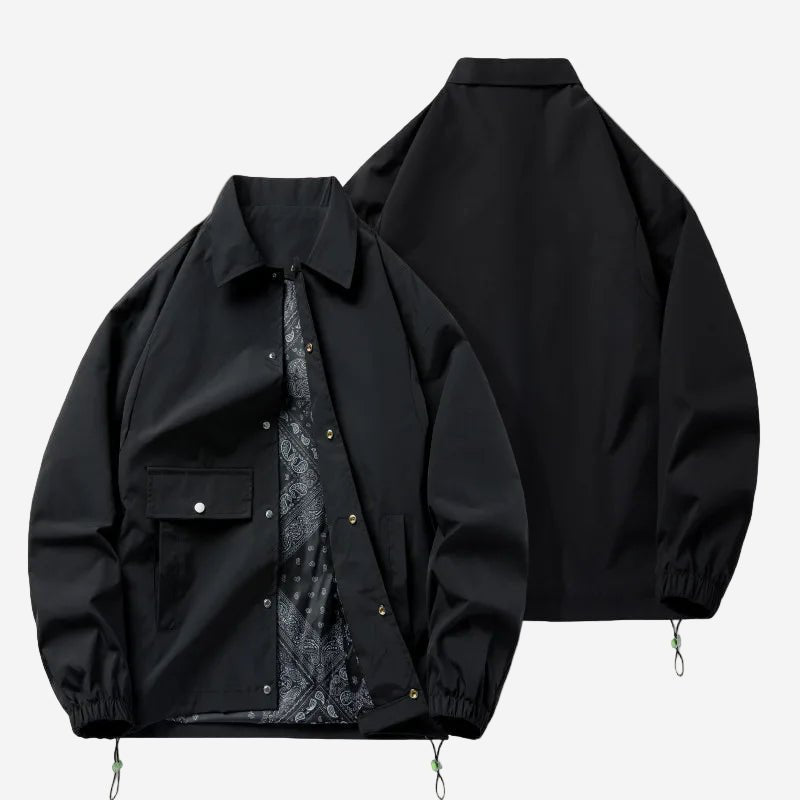 Urban Windbreaker - Oversized Streetwear - Korean Streetstyle - Collective Oversized